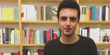 Luciano Funetta ad Alghero con il suo nuovo libro