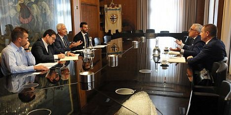 Paci incontra i vertici di Accenture