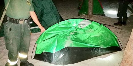 Barracelli in campo a Ferragosto: sequestri e sanzioni