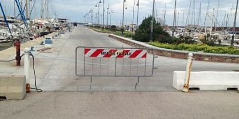 sgombero forzato dal 1 ottobre a Porto Torres